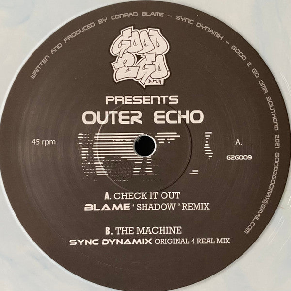 Blame / Sync Dynamix* – Outer Echo - Label Side A