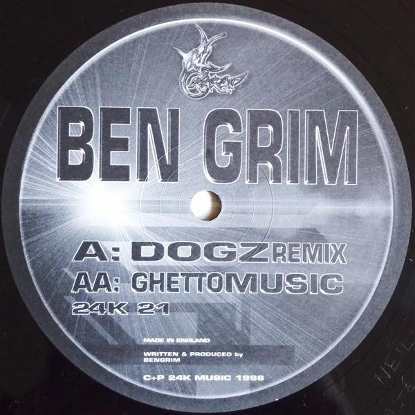 Ben Grim – Dogz (Remix) / Ghettomusic — 24 Karat label side A