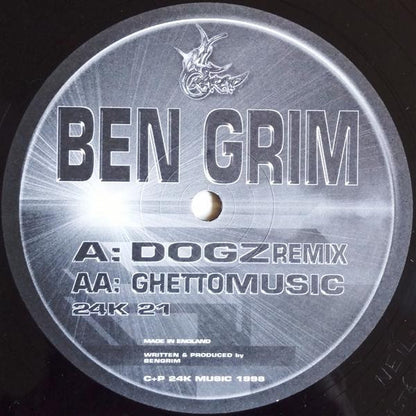 Ben Grim – Dogz (Remix) / Ghettomusic — 24 Karat label side A