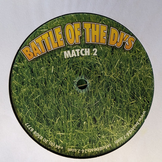 Battle Of The DJ's Match 2 — front cover