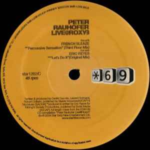 Various – Peter Rauhofer Live @ Roxy 3 (2x12インチ)