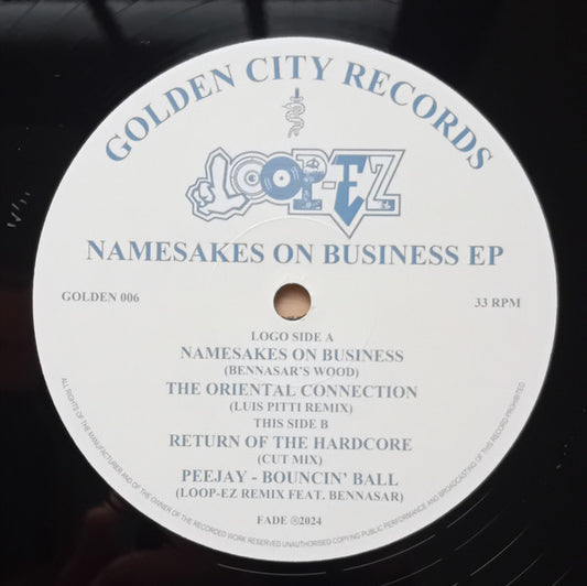LooP-eZ – Namesakes On Business EP - Logo Side
