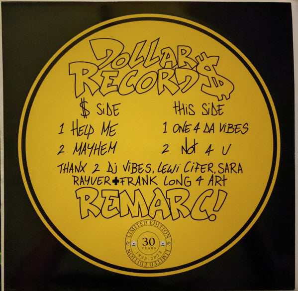 Remarc – Help Me — vinilo