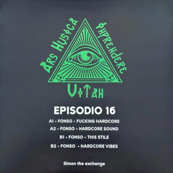 FONSO – Episodio 16 sleeve artwork and tracklist