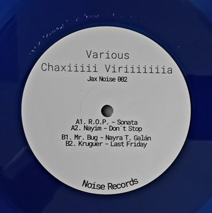 Various – Chaxiiiii Viriiiiiiia Jax Noise 002 label and tracklist