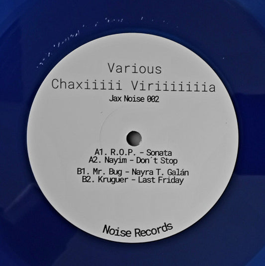 Various – Chaxiiiii Viriiiiiiia Jax Noise 002 label and tracklist