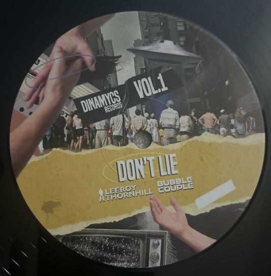 Don't Lie vinyl record label, side B