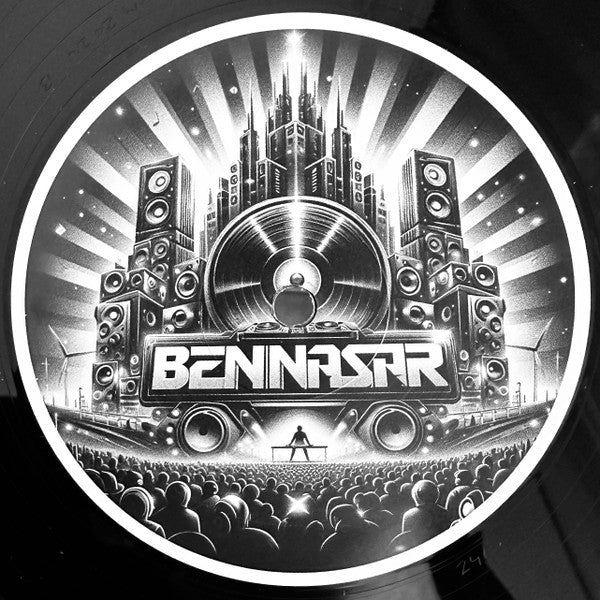 Bennasar – Germain 003 vinyl label