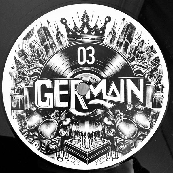 DJ Germain – Germain 003 vinyl label