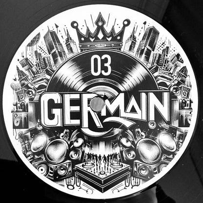 DJ Germain – Germain 003 vinyl label