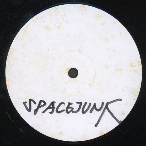 Spacejunk 3 white label vinyl, plain label