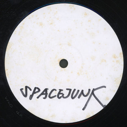 Spacejunk 3 white label vinyl, plain label