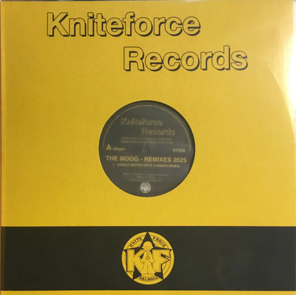 The Moog – Remixes 2025 side A Pete Cannon remix label