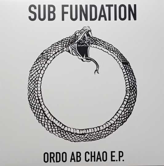Sub Fundation – Ordo Ab Chao E.P. front sleeve with serpent artwork