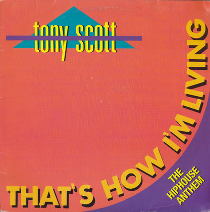 Tony Scott That's How I'm Living BCM Records side B label