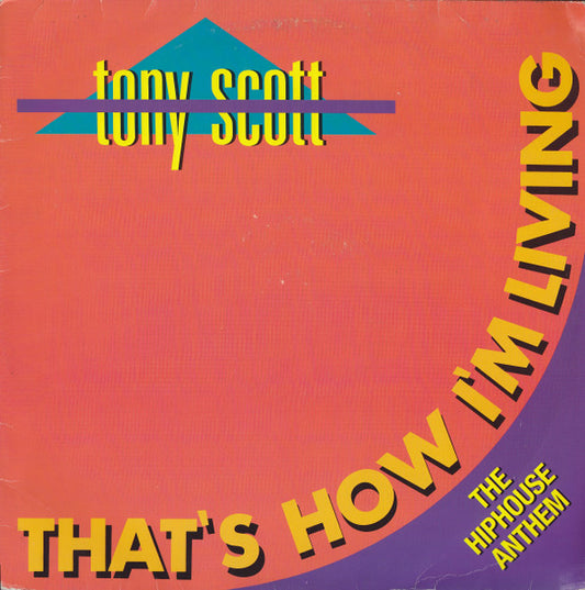 Tony Scott That's How I'm Living BCM Records side B label