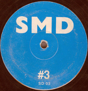 SMD #3 SD 03 blue vinyl label