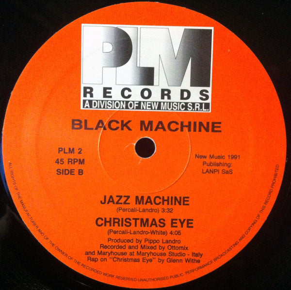Black Machine – Double Mix album sleeve