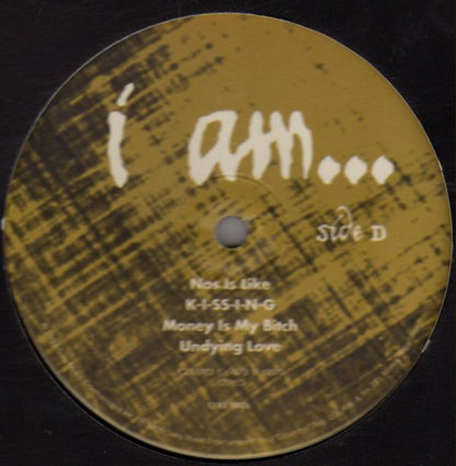 Nas I Am vinyl side D label