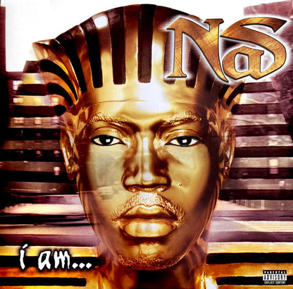 Nas I Am album back cover and tracklist