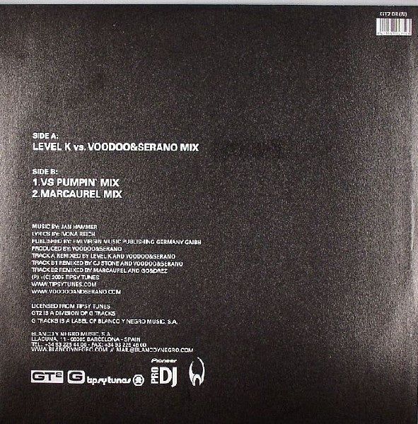 Voodoo & Serano feat. MarcAurel Don't You Know front sleeve