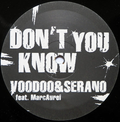 Don't You Know back sleeve and tracklist