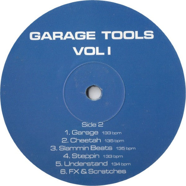 Garage Tools Vol 1 Side 2 label
