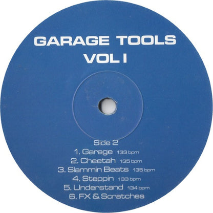 Garage Tools Vol 1 Side 2 label