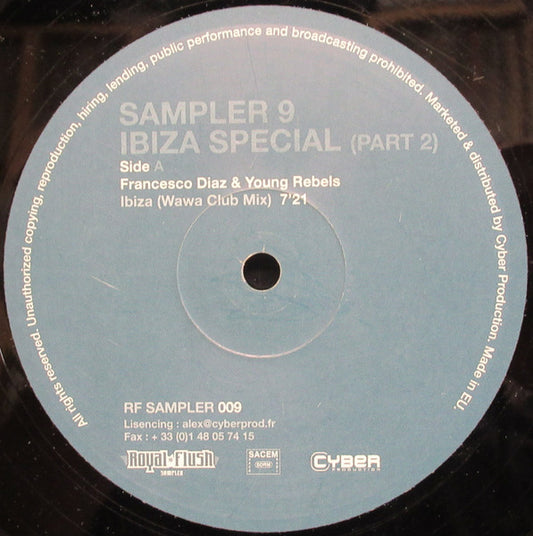 Various – Sampler 9 – Ibiza Special (Teil 2) (12", Sampler)