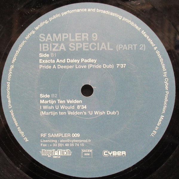 Various – Sampler 9 – Ibiza Special (Teil 2) (12", Sampler)