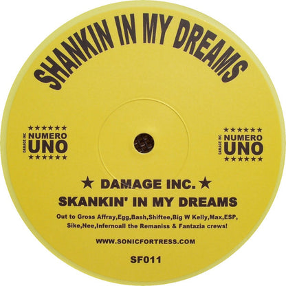 Damage Inc. (2) – Numero Uno - Label Side B Skankin' In My Dreams