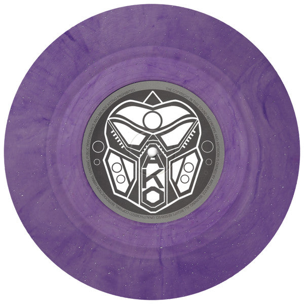 Skitty – Sexy Sally / Take Your Time purple glitter vinyl reverse label