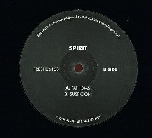 Spirit – Fathoms / Suspicion, otra cara del vinilo
