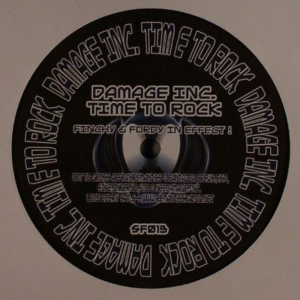 Damage Inc. – Time To Rock, Sonic Fortress SF013 label B side