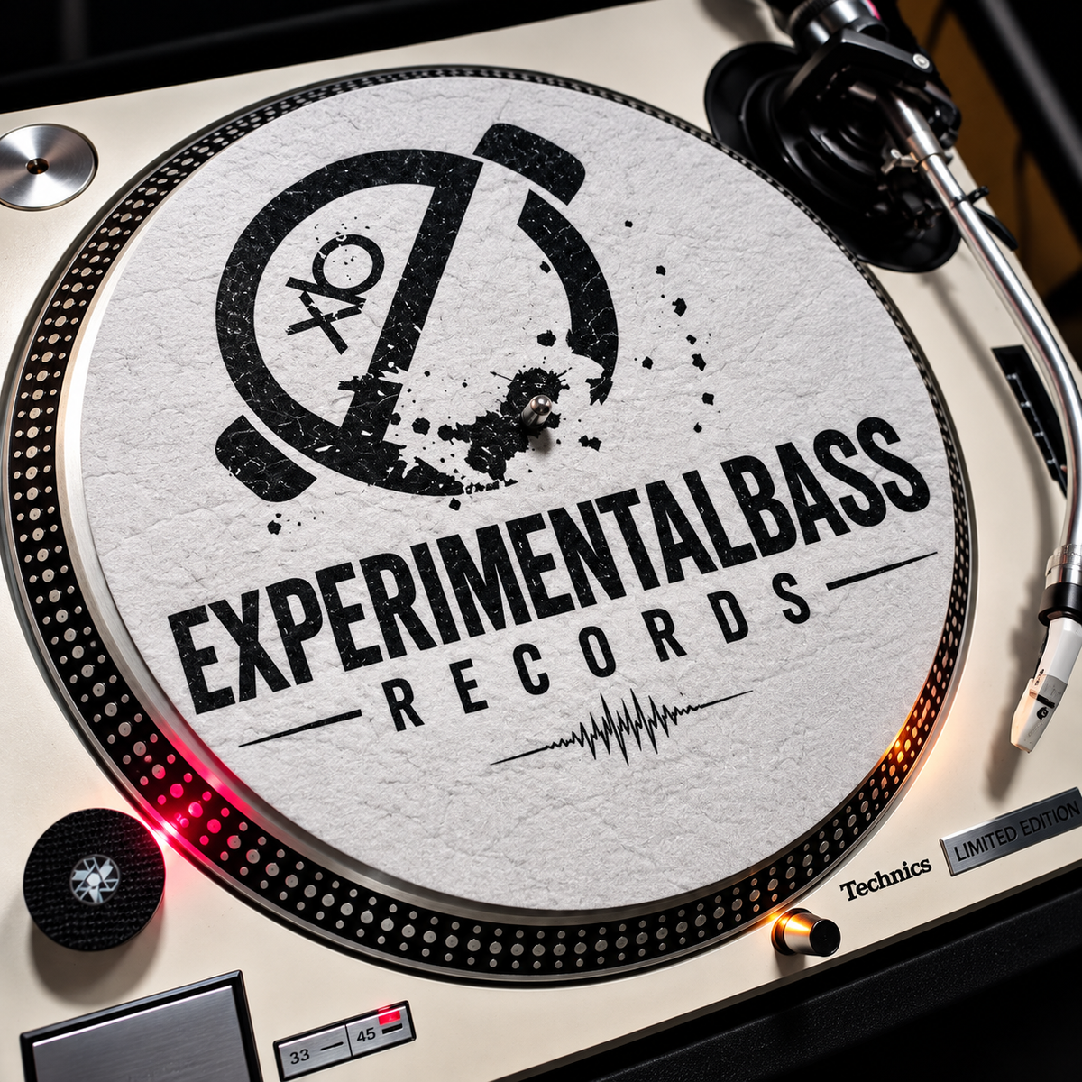 Official ExperimentalBass Records slipmats