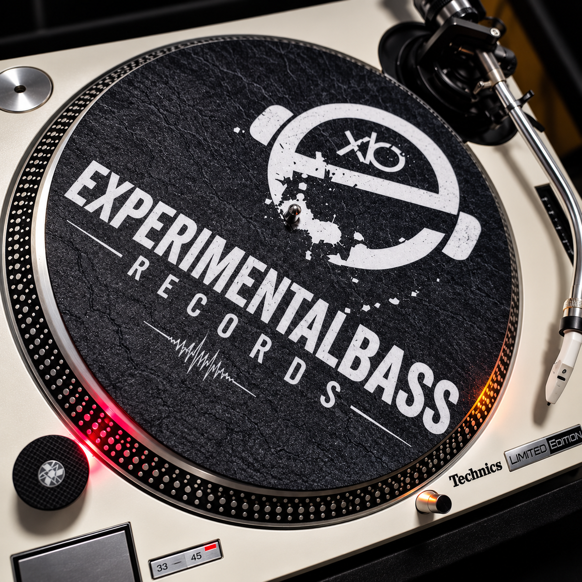 Official ExperimentalBass Records slipmats
