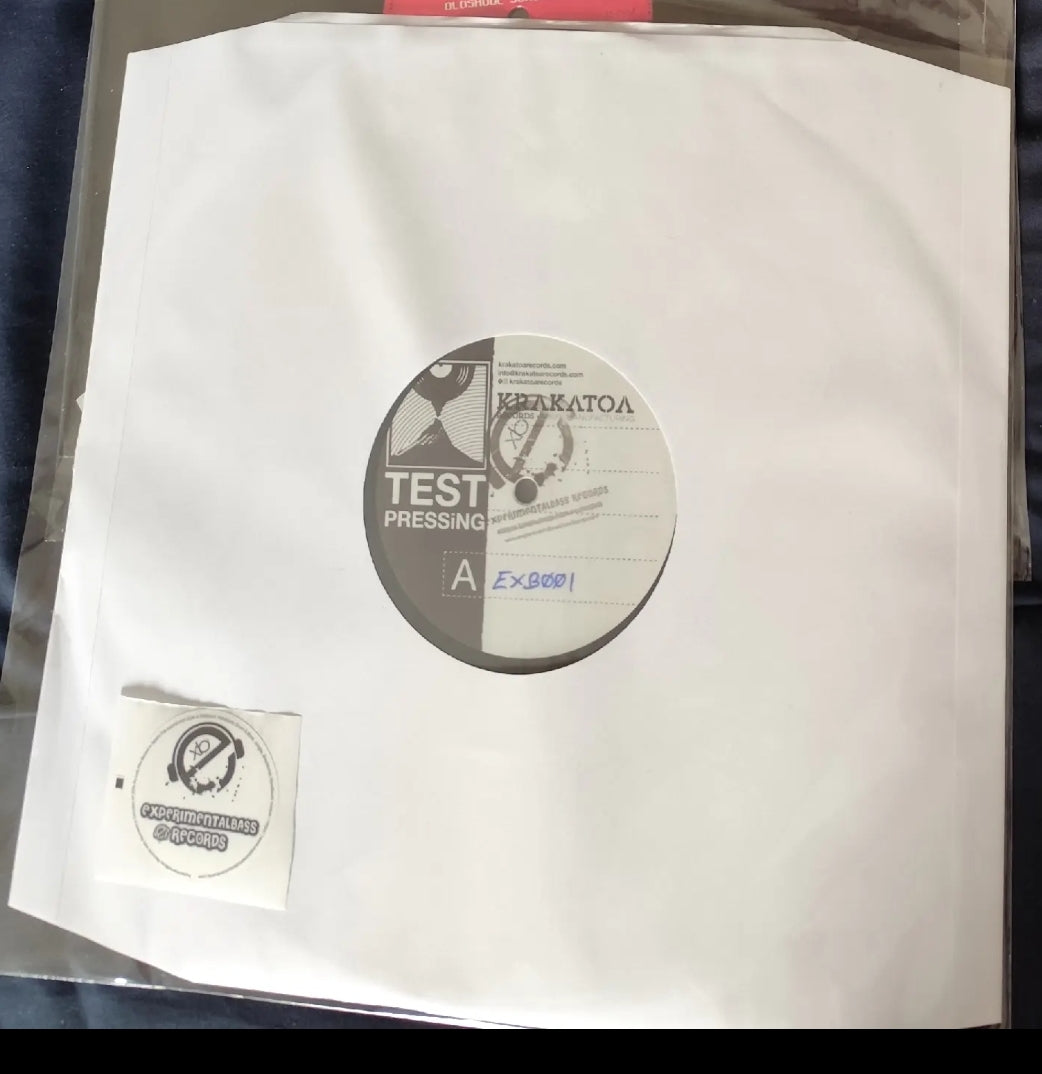 Test Press EXB001 – sleeve