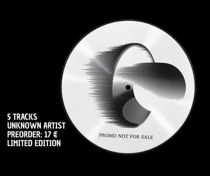 UNKNOWN ARTIST limited edition vinyl preorder artwork