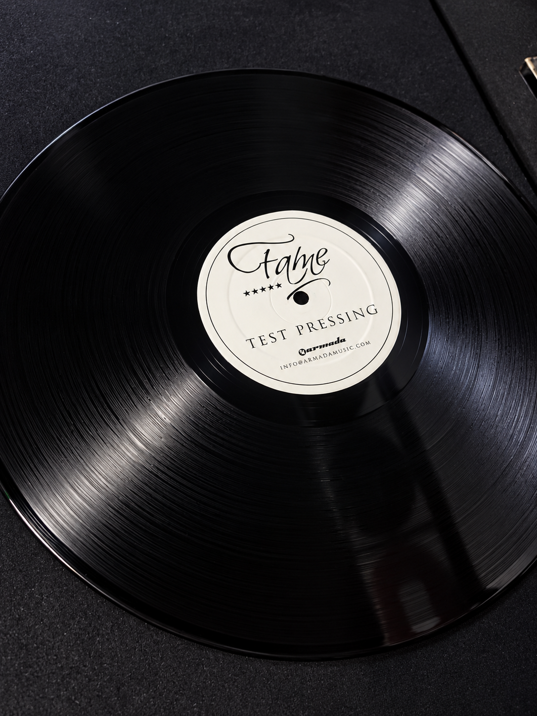 Fame FAME015 Test Pressing vinyl