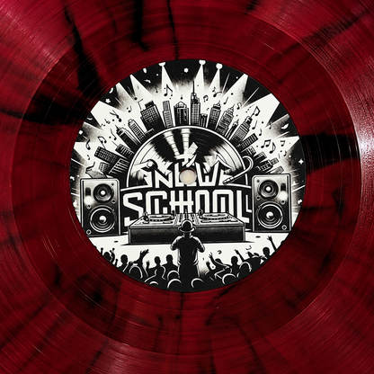 DJ Germain / New School – Germain 004 (Red Marbled)