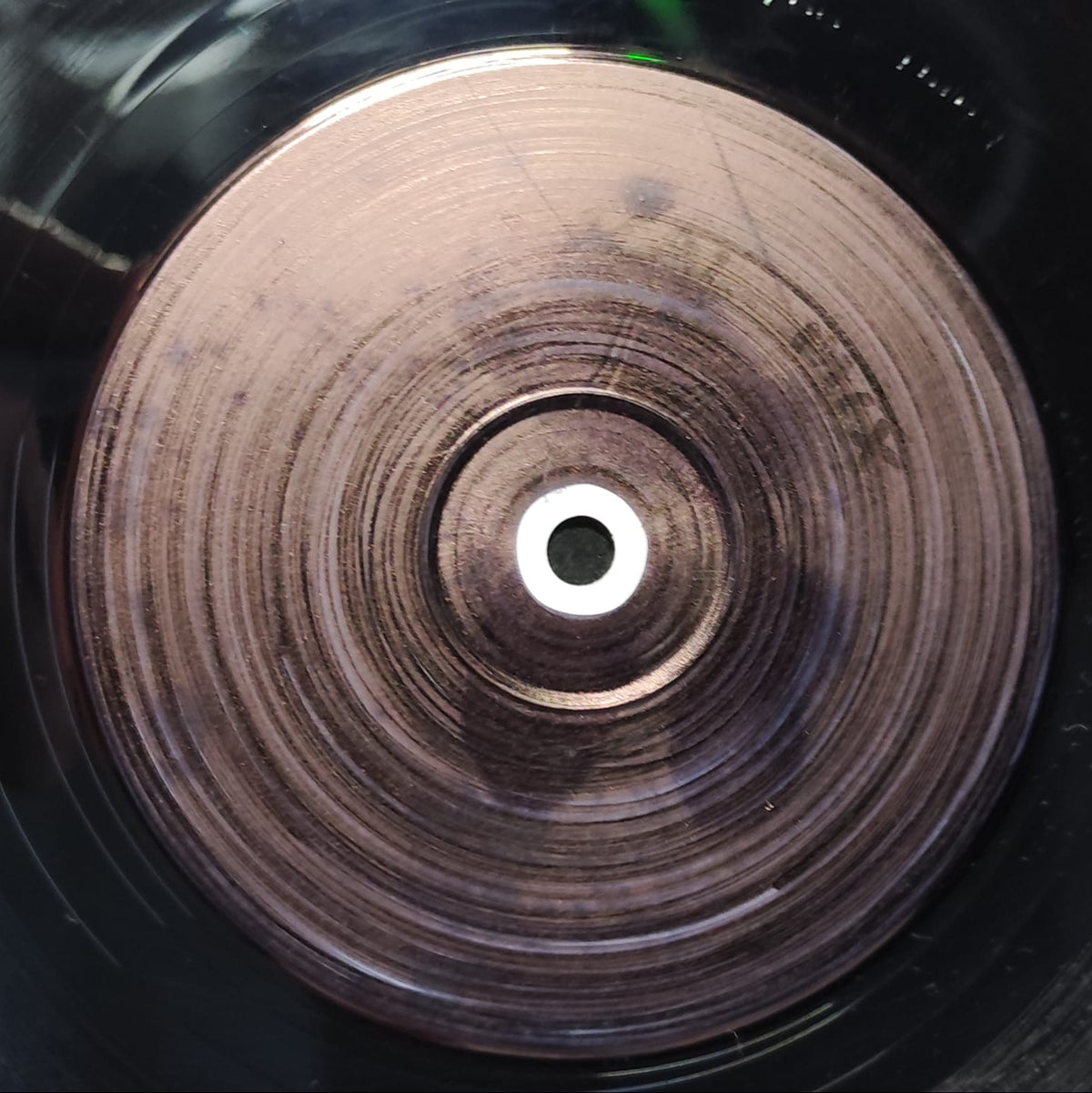 Lumidee – Never Leave You, Side A label with Instrumental Mix marker and Hard To Find sticker